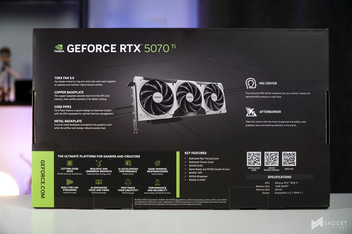 MSI RTX 5070 Ti Ventus 3X OC Review 014