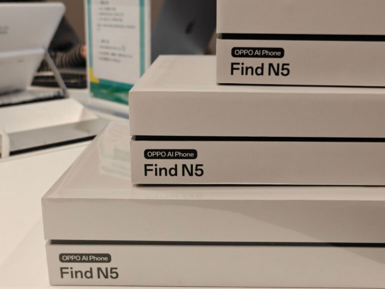 OPPO Find N5 Box