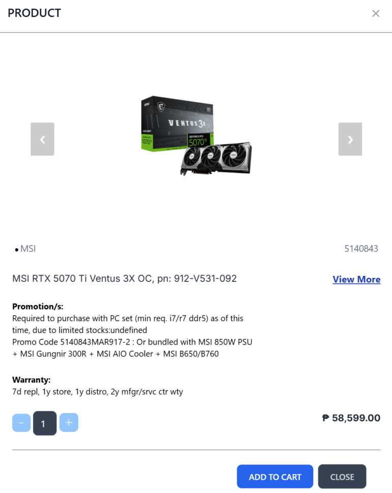 GPU Price Forced Distributor Bundle 3