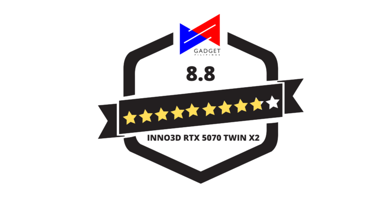 Inno3D RTX 5070 Twin X2 Review Badge