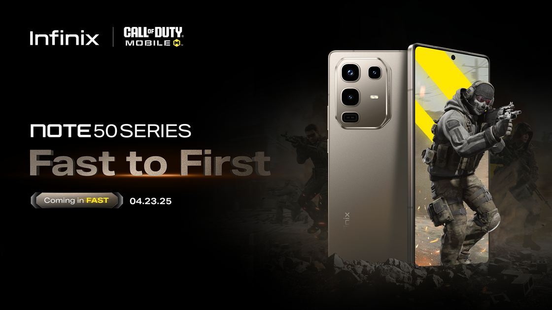 Infinix NOTE 50 Series to Launch in PH as the First FPS Gaming Phone for CODM Players