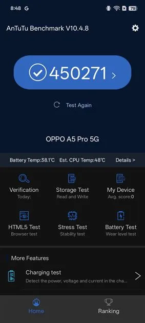 OPPO A5 Pro 5G Review System (2)