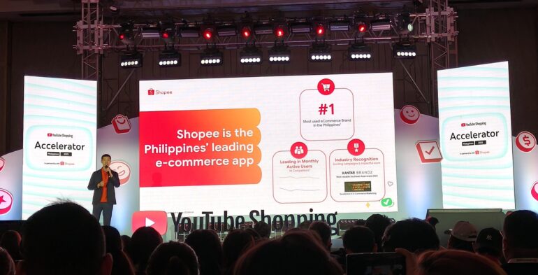 YouTube Shopping Partners with Shopee