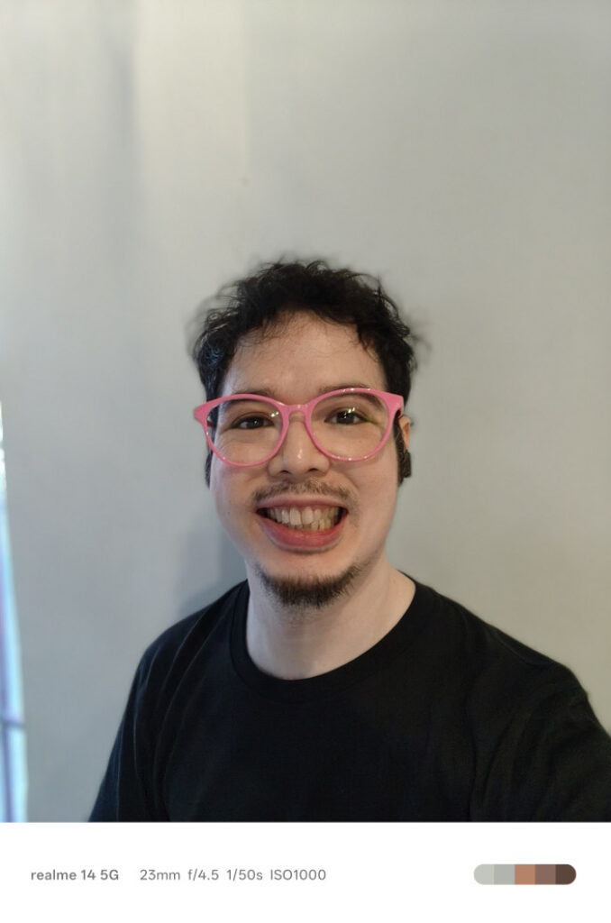 realme 14 5G First Impressions camera sample front portrait