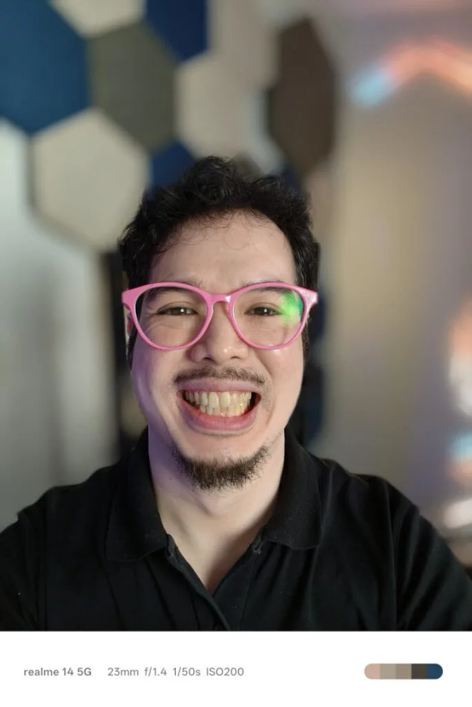 realme 14 5G PH review camera sample front heavy portrait