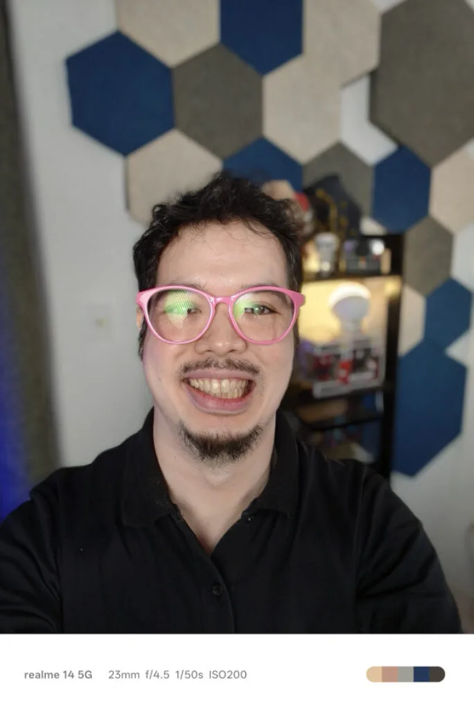 realme 14 5G PH review camera sample front portrait