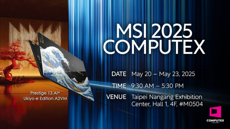 MSI Computex 2025 Banner