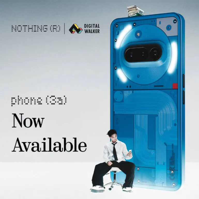 Nothing Phone 3a Blue