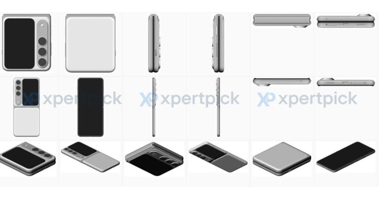 OPPO Find N5 Flip render 1