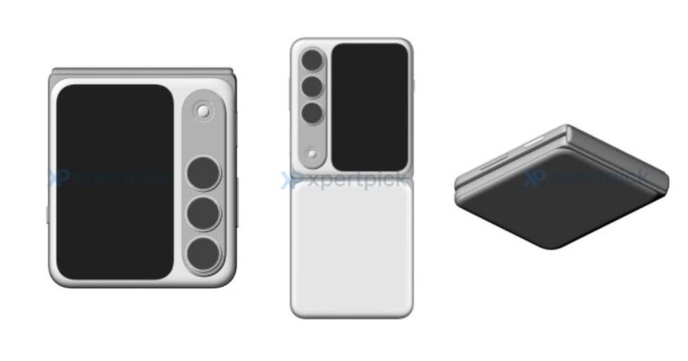 OPPO Find N5 Flip render 2
