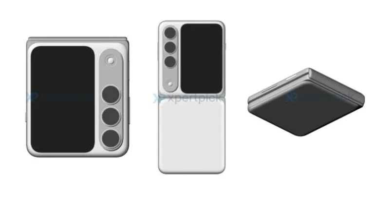OPPO Find N5 Flip render 2