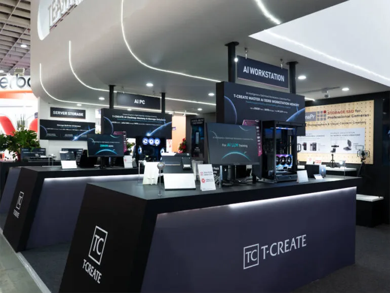 T CREATE Area AI workstation