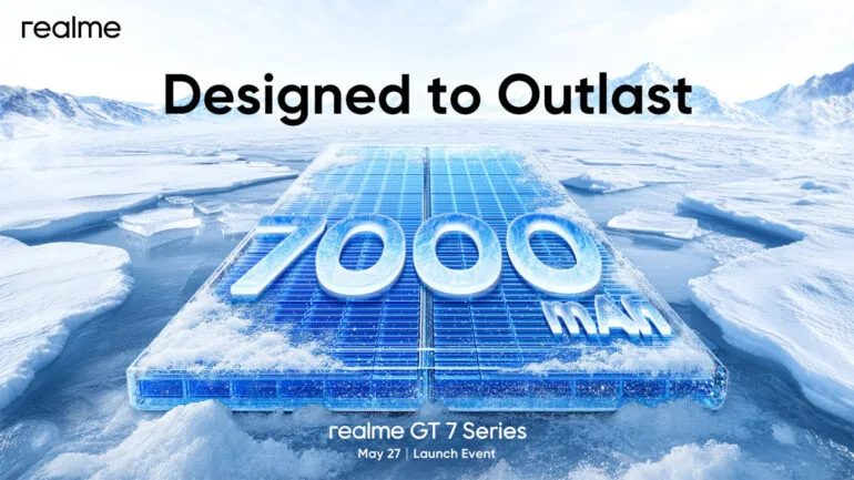 realme Teases New GT 7 Series with 7000mAh