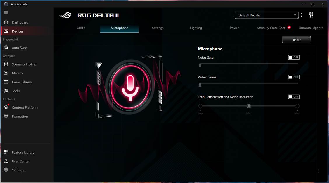 ASUS ROG Delta II Review Software (2)