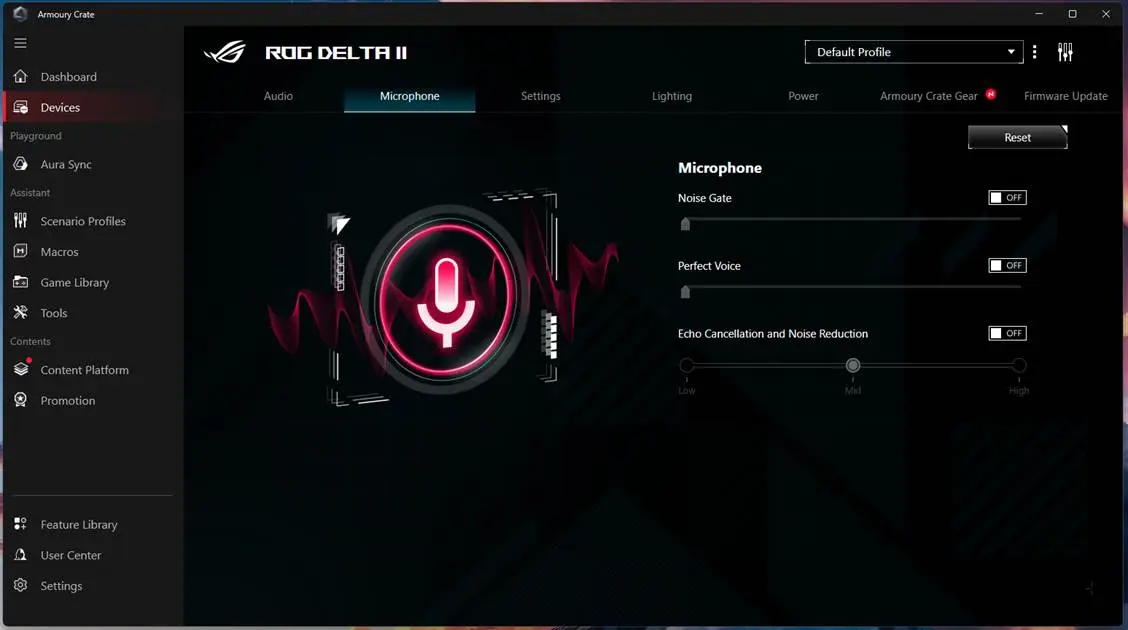 ASUS ROG Delta II Review Software (2)