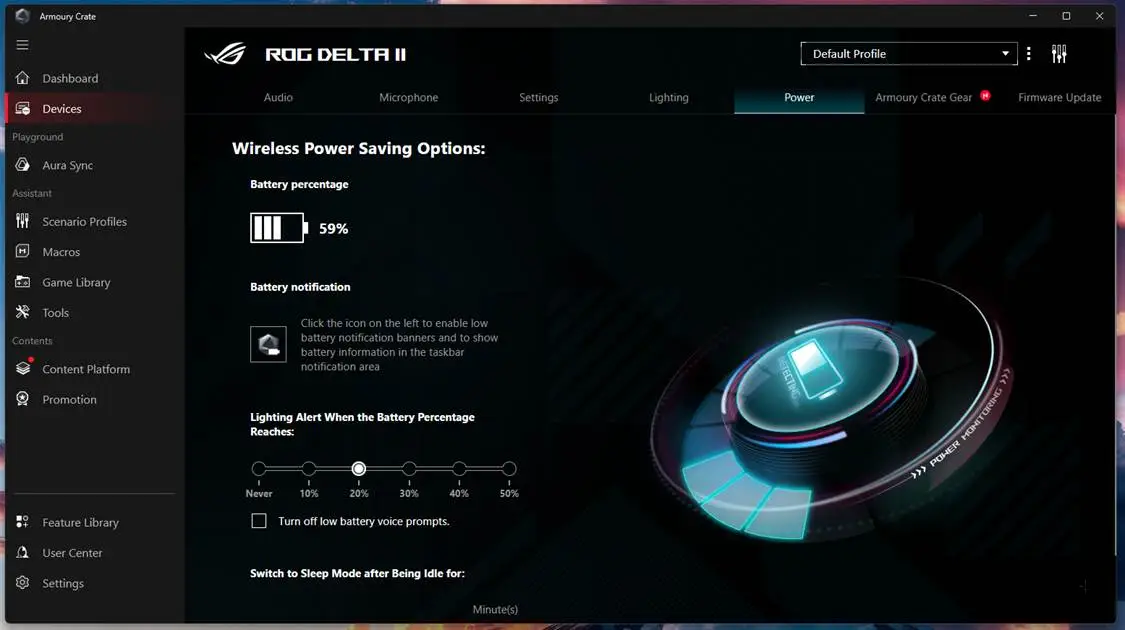ASUS ROG Delta II Review Software (5)