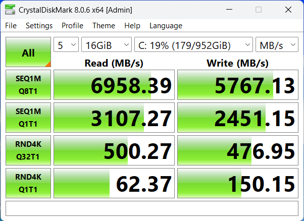 ASUS Vivobook S 16 S3607 Review CDM 16GB