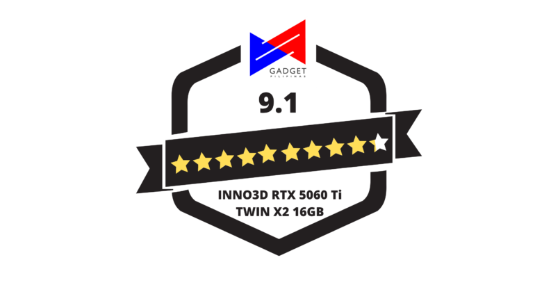 Inno3D RTX 5060 Ti Twin X2 16GB Review Badge