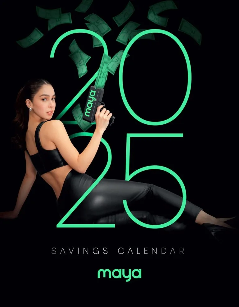 Maya Julia Barreto Savings Calendar Girl12