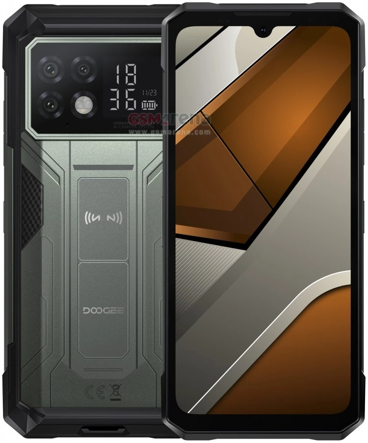 Doogee S200 Max front and back 1