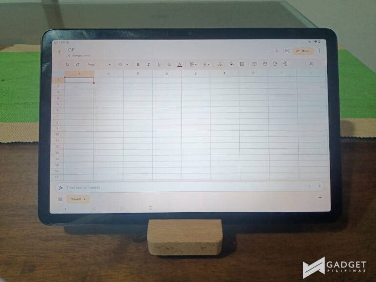 Infinix XPAD 20 work