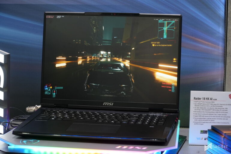 MSI Computex 2025 MSI Raider 18 HX AI PH