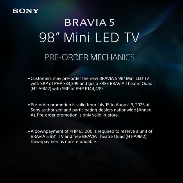 Sony Bravia 5 98 inch Pre Order (3)