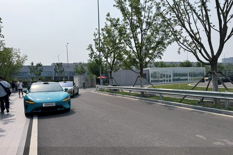 Xiaomi EV Factory SU7 Ride Experience
