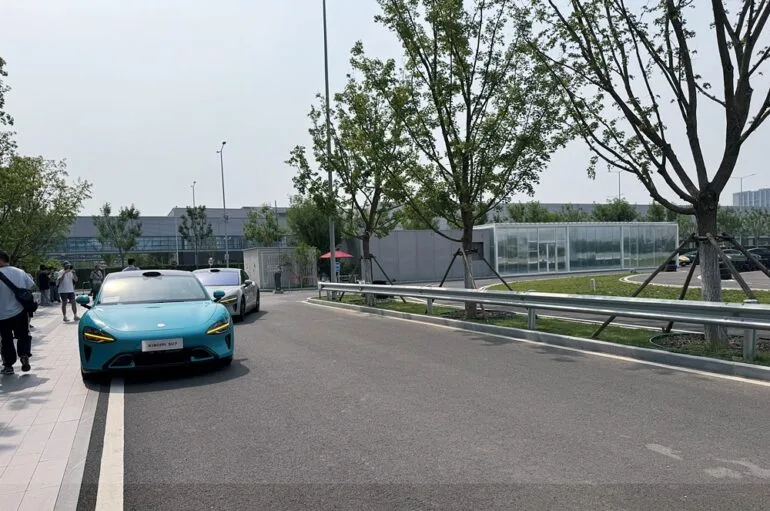 Xiaomi EV Factory SU7 Ride Experience