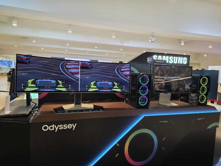 Samsung Odyssey G9, Samsung Odyssey 3D