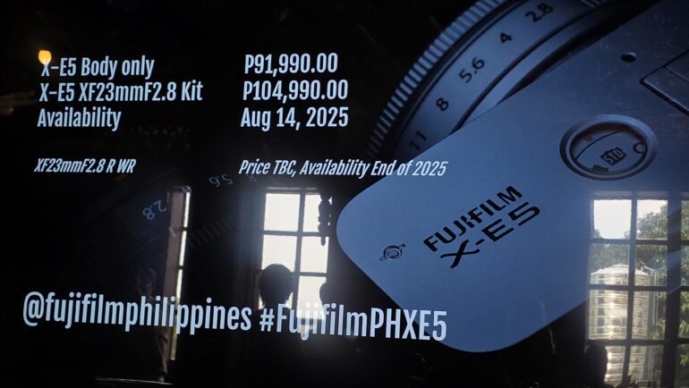 Fujifilm X E5 Price PH