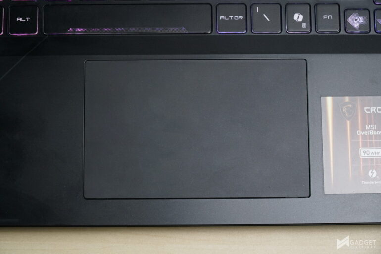 MSI Crosshair 16 HX AI D2XWGKG Review 322