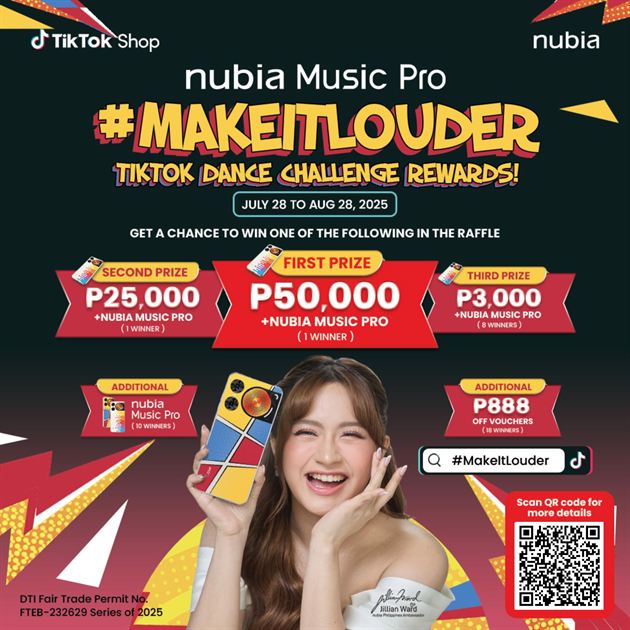 Prizes for nubia Music Pro #MakeItLouder