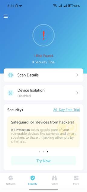 TP Link BE220 Review Other Features (2)