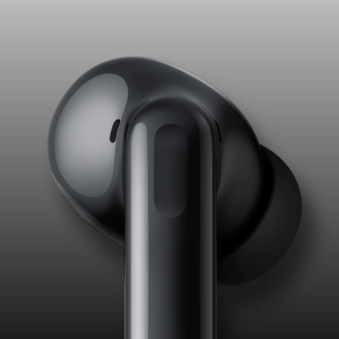 HUAWEI FreeBuds SE 4 ANC Product Shot (Black Variant) (1)