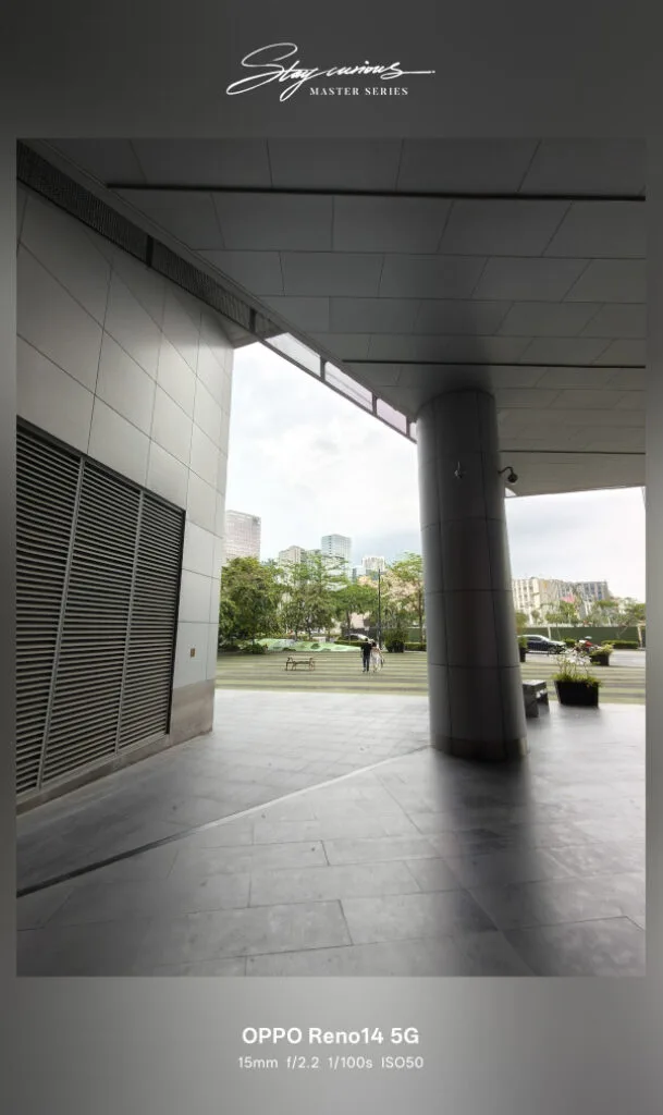 OPPO Reno14 5G Review camera sample ultrawide