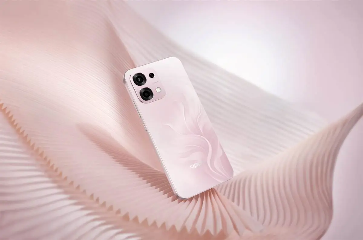 2 OPPO A6 Pro in Coral Pink