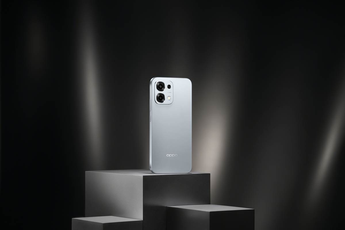 3 OPPO A6 Pro in Lunar Titanium