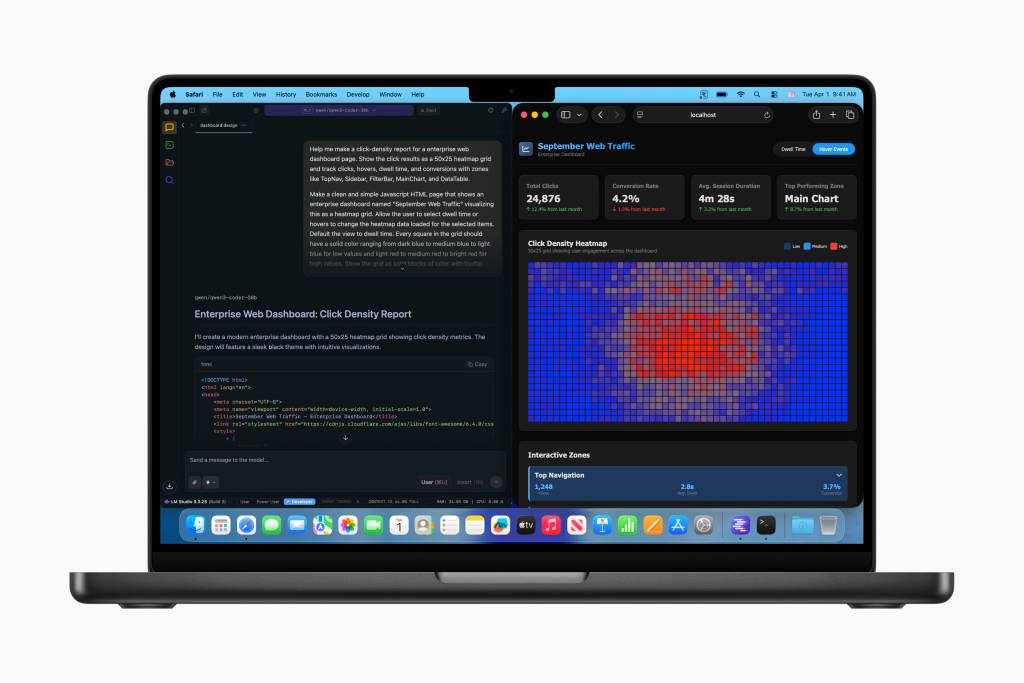 Apple M5 LM Studio 251015