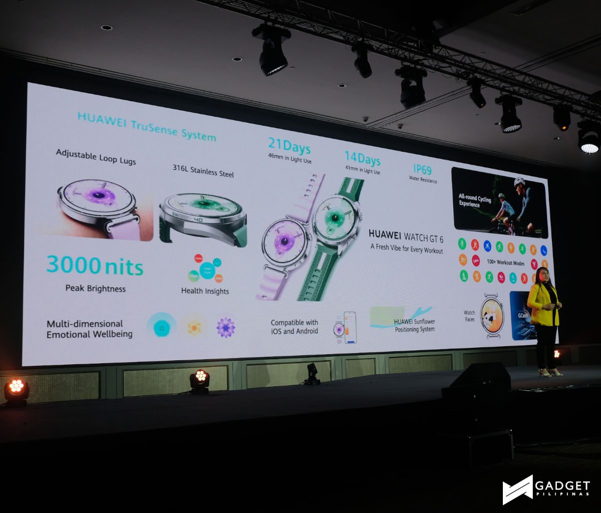 HUAWEI Watch GT 6 series PH launch Watch GT 6 highlights