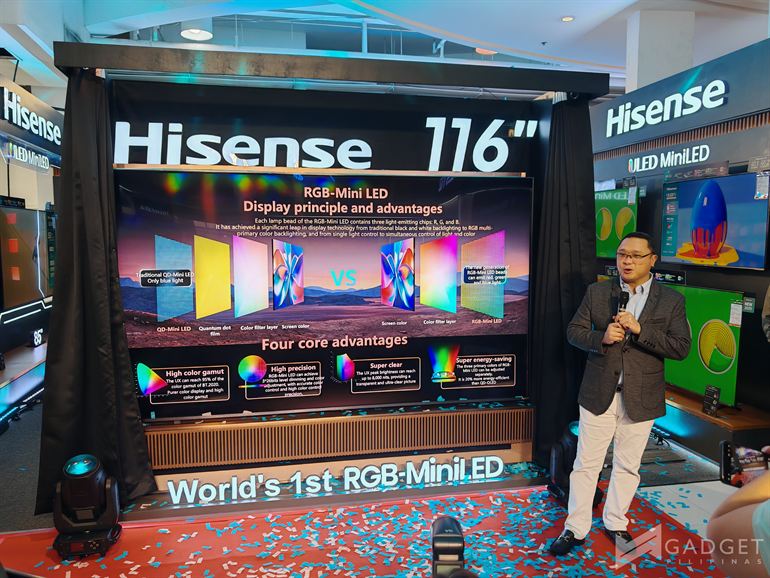 Hisense 116 inch Class UX Series RGB MiniLED TV Launch Philippines (105)