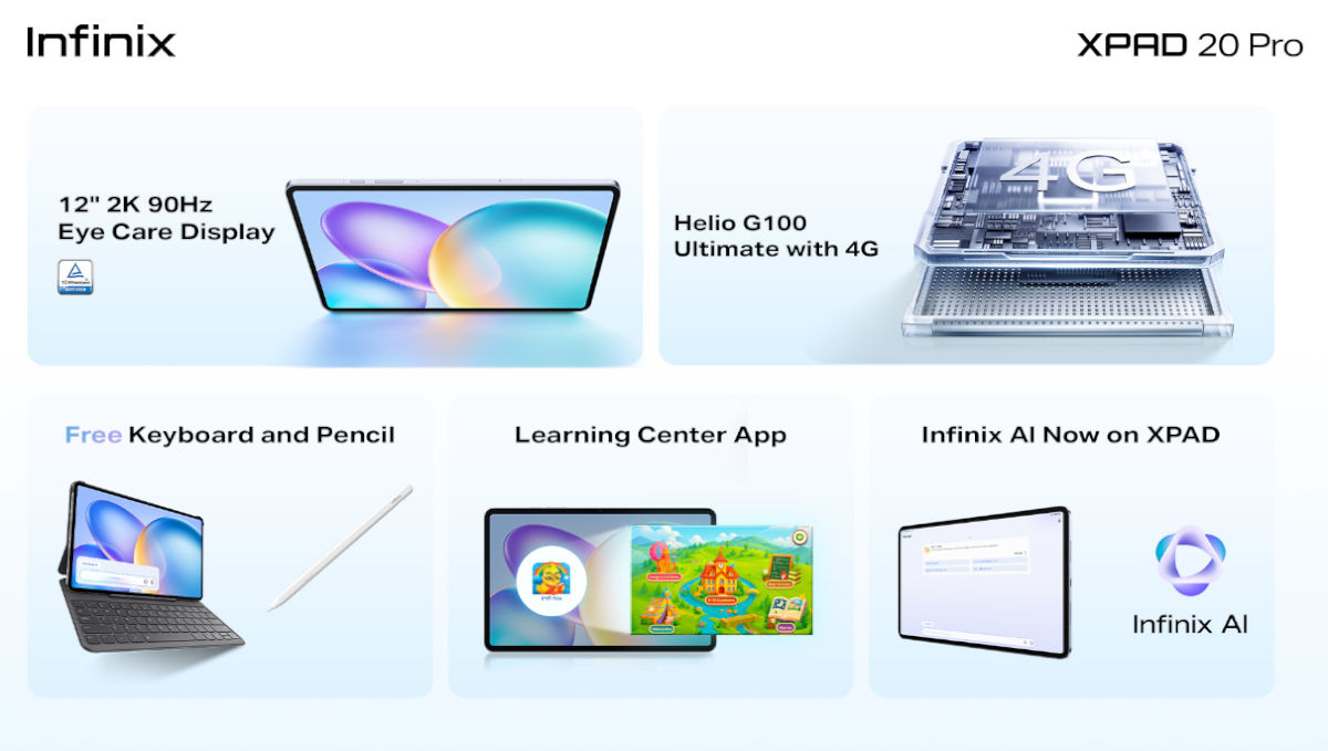 Infinix XPAD 20 Pro PH launch 3
