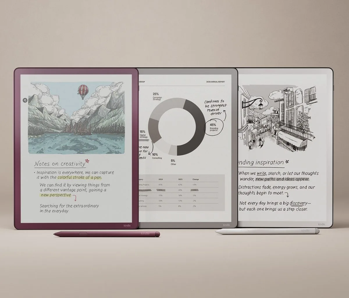 Kindle Scribe and Scribe Colorsoft launch 1