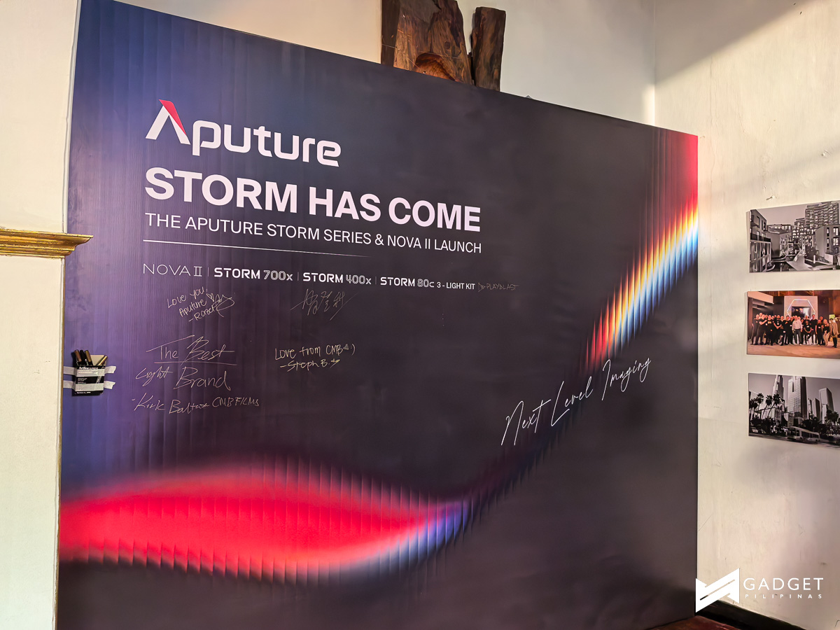 APUTURE Storm Series and NOVA II 18