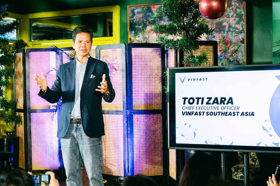 Mr. Antonio Toti Zara, CEO, VinFast Southeast Asia