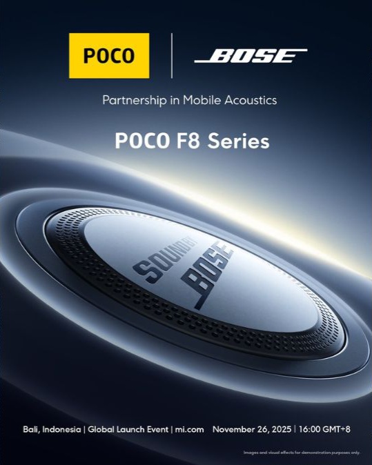 POCO F8 Series global launch date Bose