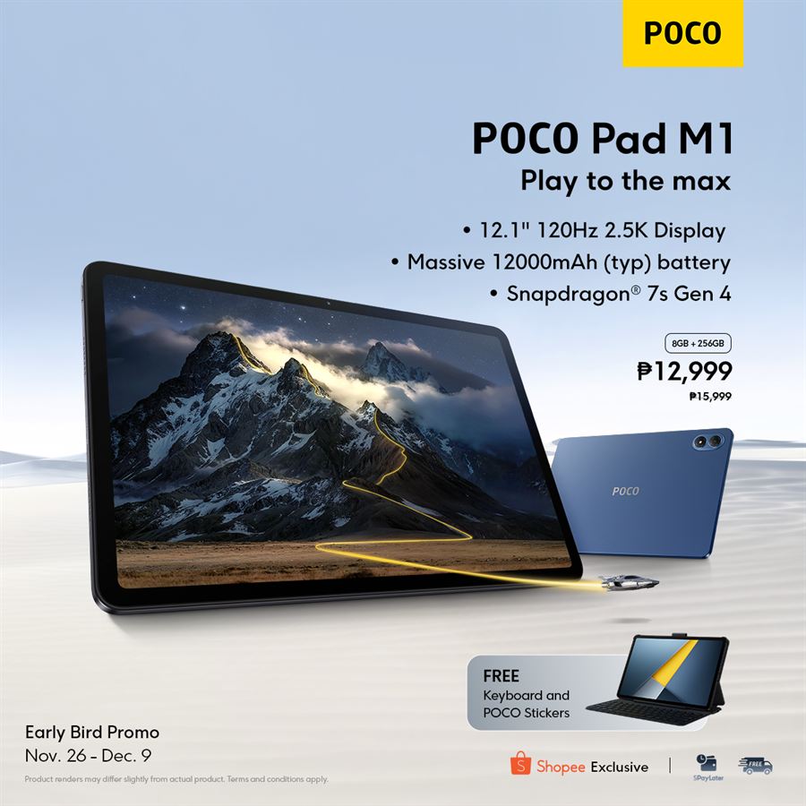 POCO Pad X1 and POCO Pad M1 Philippines (1)