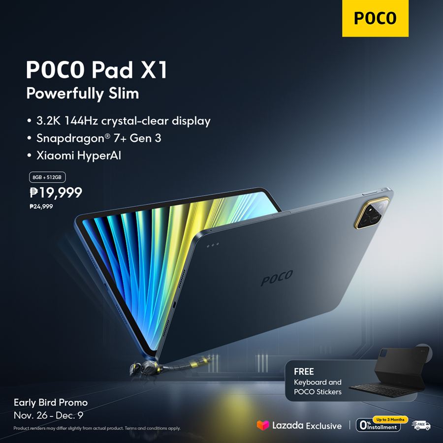 POCO Pad X1 and POCO Pad M1 Philippines (2)