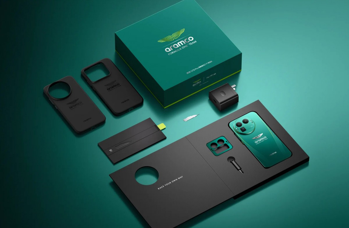 realme GT 8 Pro Aston Martin Limited Edition China launch box