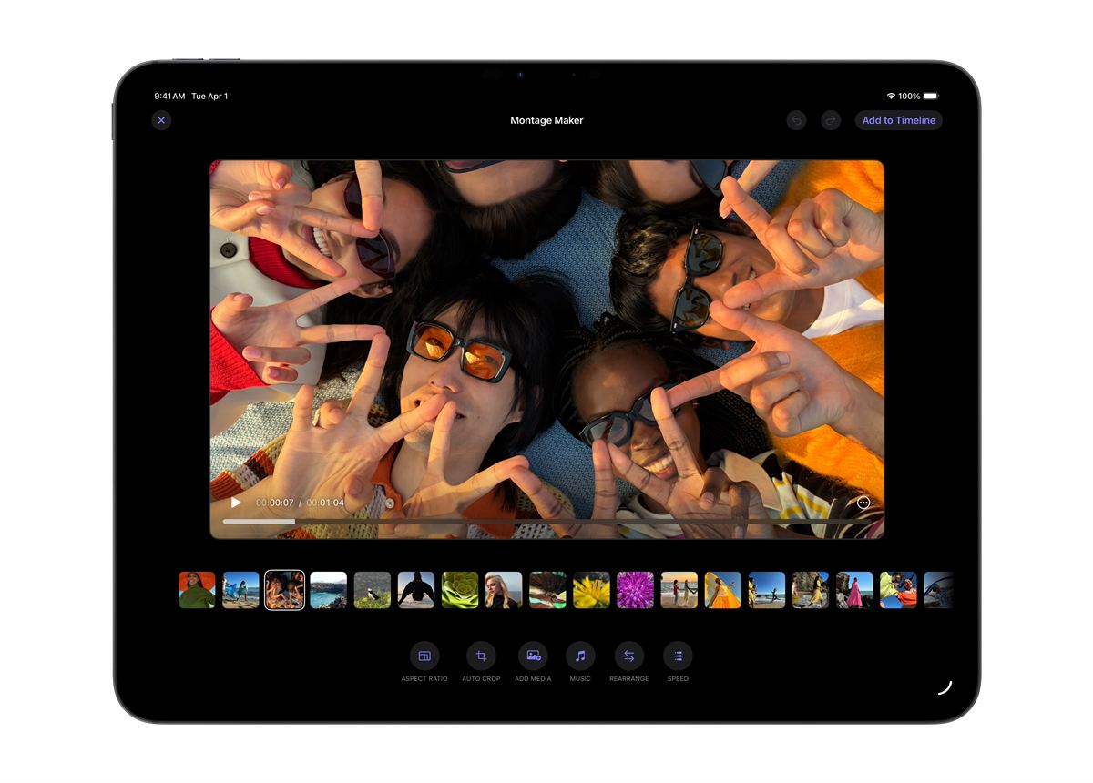 Apple Creator Studio Final Cut Pro Montage Maker